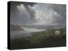 View of the Hudson River from Tarrytown Heights-Robert The Younger Havell-Stretched Canvas