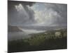 View of the Hudson River from Tarrytown Heights-Robert The Younger Havell-Mounted Giclee Print