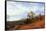 View of The Hudson River Valley-Albert Bierstadt-Framed Stretched Canvas