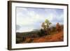 View of The Hudson River Valley-Albert Bierstadt-Framed Art Print