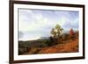 View of The Hudson River Valley-Albert Bierstadt-Framed Art Print