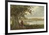 View of the Hunenschans by the Uddelermeer, Gelderland, Netherlands-Willem II Steelink-Framed Giclee Print