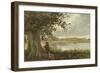 View of the Hunenschans by the Uddelermeer, Gelderland, Netherlands-Willem II Steelink-Framed Giclee Print