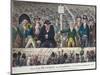 View of the Hustings in Covent Garden-James Gillray-Mounted Giclee Print