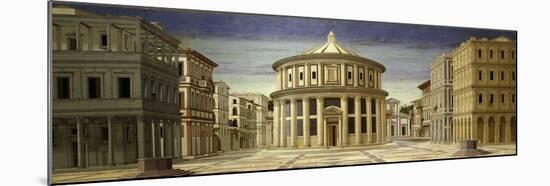 View of the Ideal City-Luciano Laurana-Mounted Giclee Print