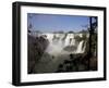 View of the Iguassu Falls From the Argentinian Side, Argentina, South America-Olivier Goujon-Framed Photographic Print
