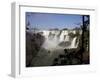 View of the Iguassu Falls From the Argentinian Side, Argentina, South America-Olivier Goujon-Framed Photographic Print