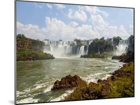 View of the Iguazu Falls, UNESCO World Heritage Site, Puerto Iguazu, Misiones, Argentina, South Ame-Karol Kozlowski-Mounted Photographic Print