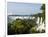 View of the Iguazu Falls, UNESCO World Heritage Site, Puerto Iguazu, Misiones, Argentina, South Ame-Karol Kozlowski-Framed Photographic Print