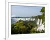 View of the Iguazu Falls, UNESCO World Heritage Site, Puerto Iguazu, Misiones, Argentina, South Ame-Karol Kozlowski-Framed Photographic Print