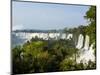 View of the Iguazu Falls, UNESCO World Heritage Site, Puerto Iguazu, Misiones, Argentina, South Ame-Karol Kozlowski-Mounted Photographic Print