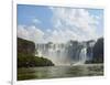 View of the Iguazu Falls, UNESCO World Heritage Site, Puerto Iguazu, Misiones, Argentina, South Ame-Karol Kozlowski-Framed Photographic Print