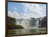 View of the Iguazu Falls, UNESCO World Heritage Site, Puerto Iguazu, Misiones, Argentina, South Ame-Karol Kozlowski-Framed Photographic Print