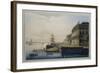 View of the Iimperial Winter Palace, 1818-Maksim Nikiforovich VorobOev-Framed Giclee Print