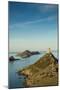 View of the Iles Sanguinaires at Dawn, Ajaccio, Corsica, France-Walter Bibikow-Mounted Photographic Print