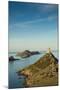 View of the Iles Sanguinaires at Dawn, Ajaccio, Corsica, France-Walter Bibikow-Mounted Photographic Print