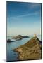 View of the Iles Sanguinaires at Dawn, Ajaccio, Corsica, France-Walter Bibikow-Mounted Photographic Print