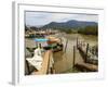 View of the Ilha dos Pescadores, Ubatuba, State of Sao Paulo, Brazil, South America-Karol Kozlowski-Framed Photographic Print