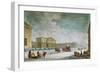 View of the Imperial Bank and the Shops at St. Petersburg-Mornay-Framed Premium Giclee Print