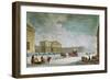 View of the Imperial Bank and the Shops at St. Petersburg-Mornay-Framed Giclee Print