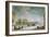 View of the Imperial Bank and the Shops at St. Petersburg-Mornay-Framed Giclee Print