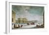 View of the Imperial Bank and the Shops at St. Petersburg-Mornay-Framed Giclee Print