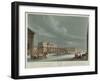 View of the Imperial Bank and the Shops at St. Petersburg-Mornay-Framed Giclee Print