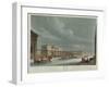 View of the Imperial Bank and the Shops at St. Petersburg-Mornay-Framed Giclee Print