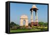 View of the India Gate, New Delhi, India-null-Framed Stretched Canvas