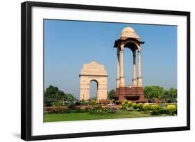 View of the India Gate, New Delhi, India-null-Framed Photographic Print