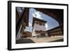 View of the Interior Courtyard at the Taktsang Monastery-Roberto Moiola-Framed Photographic Print