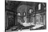 View of the Interior of Santa Maria Degli Angeli E Dei Martiri, from the 'Views of Rome' Series,…-Giovanni Battista Piranesi-Stretched Canvas