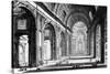 View of the Interior of St. Peter's Basilica, from the 'Views of Rome' Series, C.1760-Giovanni Battista Piranesi-Stretched Canvas