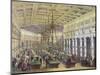 View of the Interior of the 'Grand Cafe Parisien', Paris, Engraved by Thibault, 1855-null-Mounted Giclee Print