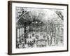 View of the Interior of the Lusthaus in Stuttgart, 1619-null-Framed Giclee Print