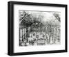 View of the Interior of the Lusthaus in Stuttgart, 1619-null-Framed Giclee Print