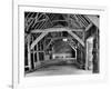 View of the Interior of the Mayflower Barn from a Story Concerning William Penn-Hans Wild-Framed Photographic Print