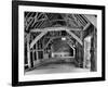 View of the Interior of the Mayflower Barn from a Story Concerning William Penn-Hans Wild-Framed Photographic Print