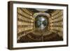 View of the Interior of the Teatro San Carlo, Naples, 19th Century-null-Framed Premium Giclee Print