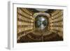 View of the Interior of the Teatro San Carlo, Naples, 19th Century-null-Framed Premium Giclee Print