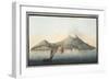 View of the Island of Ischia from the Sea-Pietro Fabris-Framed Premium Giclee Print
