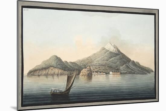 View of the Island of Ischia from the Sea-Pietro Fabris-Mounted Giclee Print