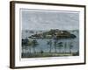 View of the Isle of Serpents, in the Bay of Rio De Janeiro, Brazil, C1880-null-Framed Giclee Print