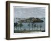 View of the Isle of Serpents, in the Bay of Rio De Janeiro, Brazil, C1880-null-Framed Giclee Print