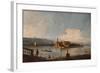 View of the Isles of San Michele, San Cristoforo and Murano, from the Fondamenta Nuove, C.1725-28-Canaletto-Framed Giclee Print