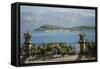 View of the Isola Bella, Italy-Angelo Morbelli-Framed Stretched Canvas