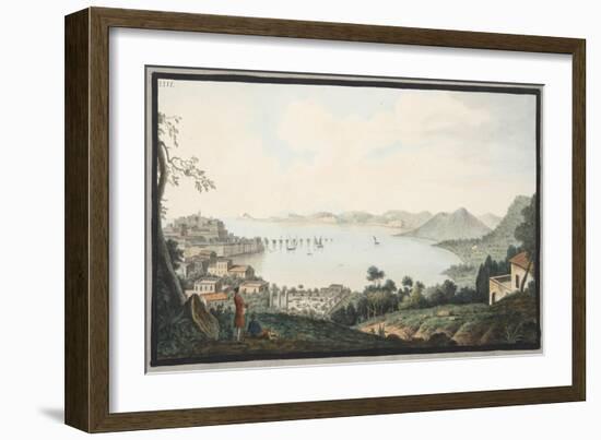 View of the Italian Coast from Near Puzzoli-Pietro Fabris-Framed Giclee Print