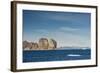 View of the Jagged Cliffs Along the Cumberland Peninsula-Michael Nolan-Framed Photographic Print