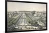 View of the Jardin Des Plantes, Paris-Charles Riviere-Framed Giclee Print