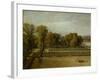 View of the Jardin Du Luxembourg, Paris-Jacques-Louis David-Framed Giclee Print